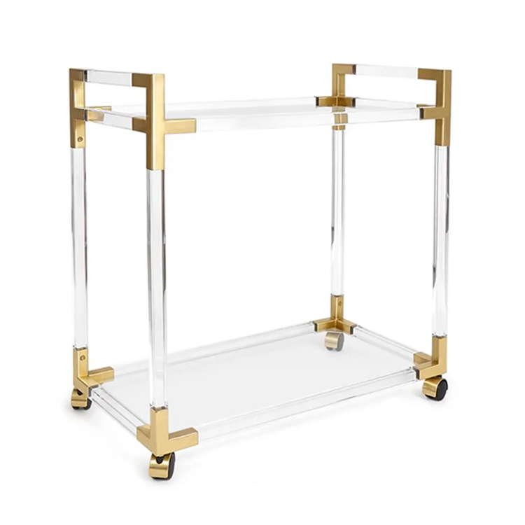 Commercial Kitchen And Bar - Modern Transparent Acrylic & Stainless Steel