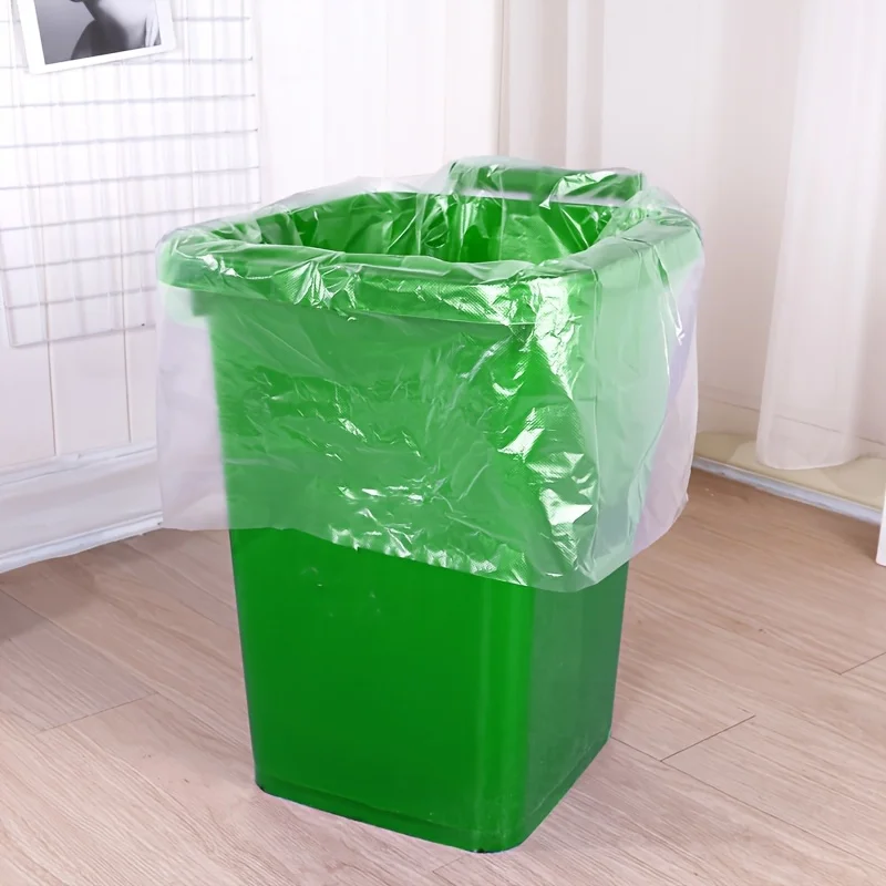 50PCS Clear Trash Bags Large C - đánh giá và giá Commercial Kitchen Bin