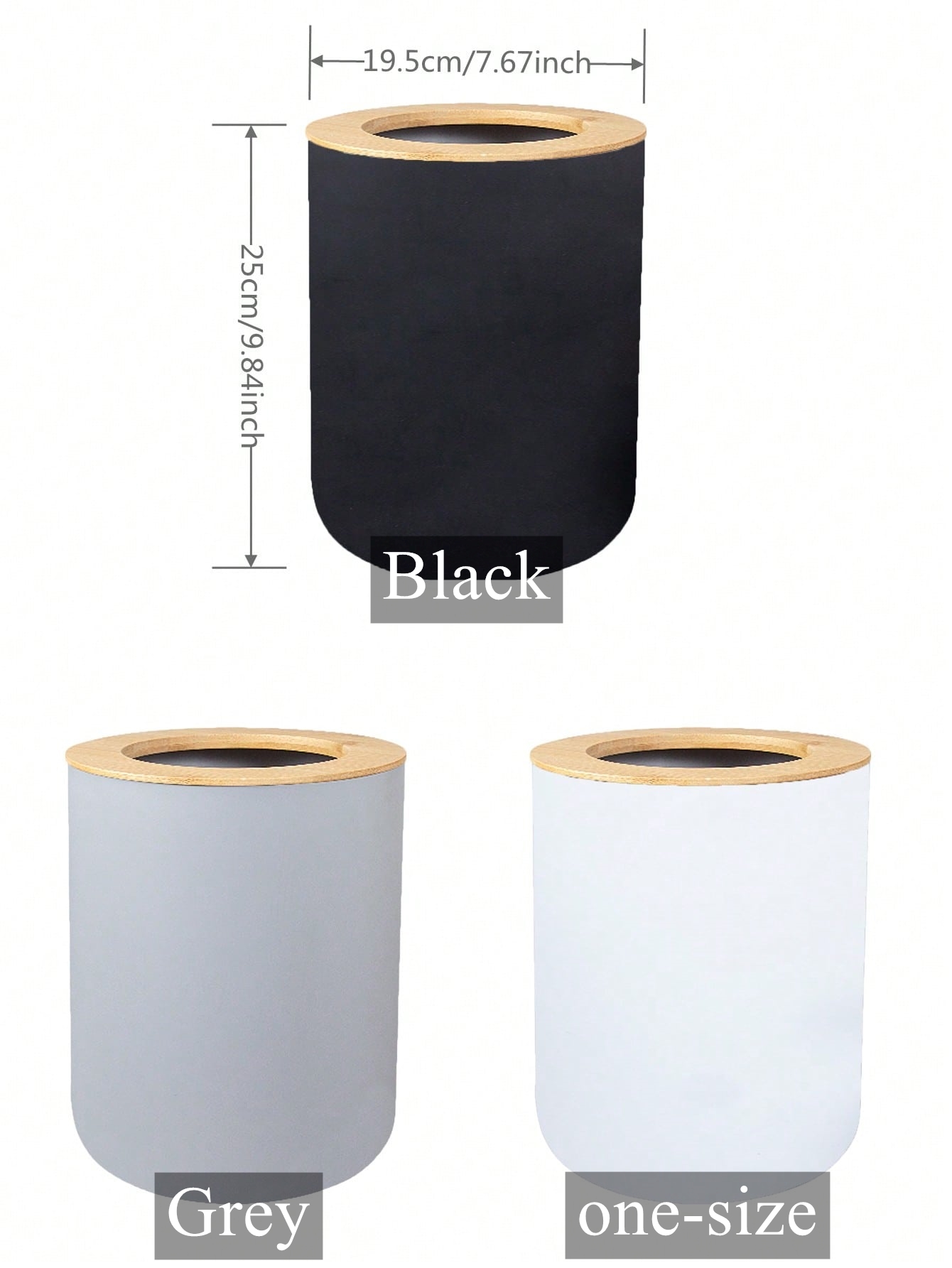 Black Plastic Trash Bin Modern - đánh giá và giá Commercial Kitchen Bin