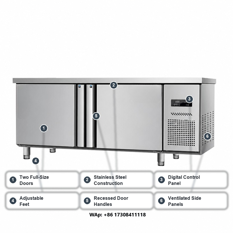 Stainless Steel Worktop Refrig - đánh giá và giá Commercial Kitchen Worktops