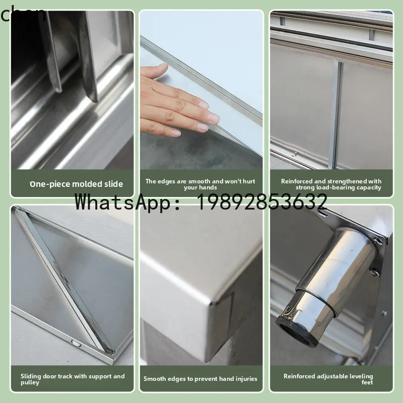 H29-  Kitchen Stainless Steel  - đánh giá và giá Commercial Kitchen Worktops
