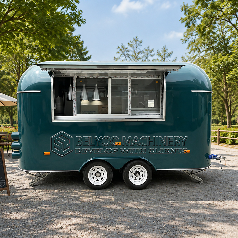 Belyoo Commercial Food Trailer - đánh giá và giá Commercial Kitchen And Bar