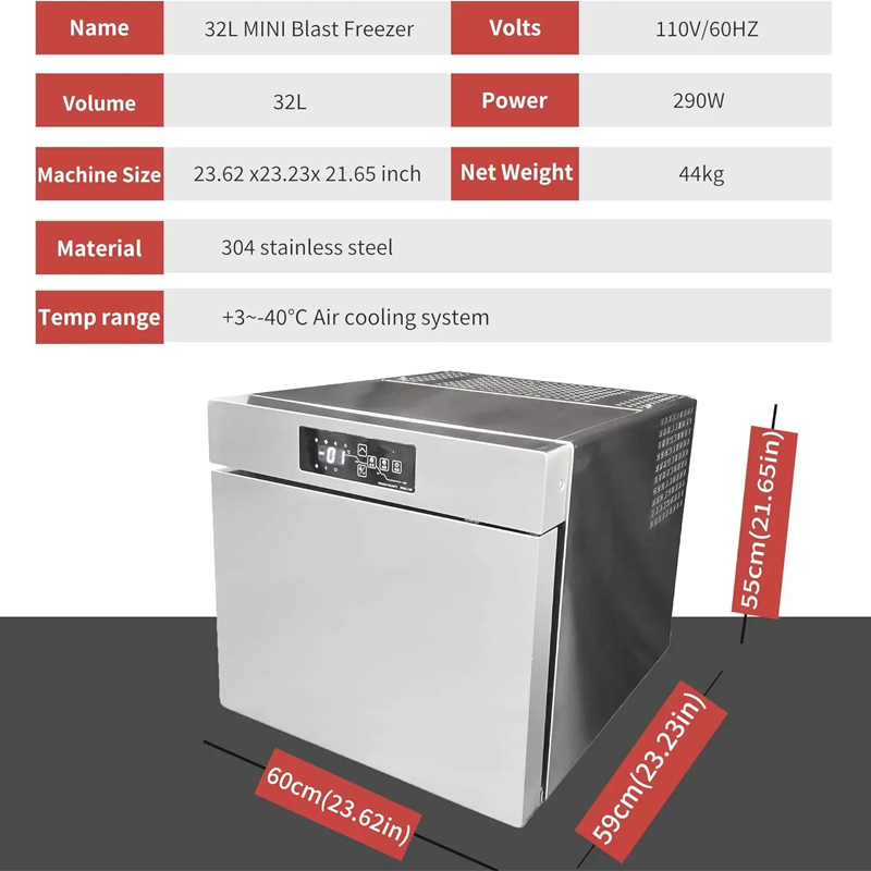 Seafood Fast Freezer As Low As - đánh giá và giá Commercial Chest Freezer