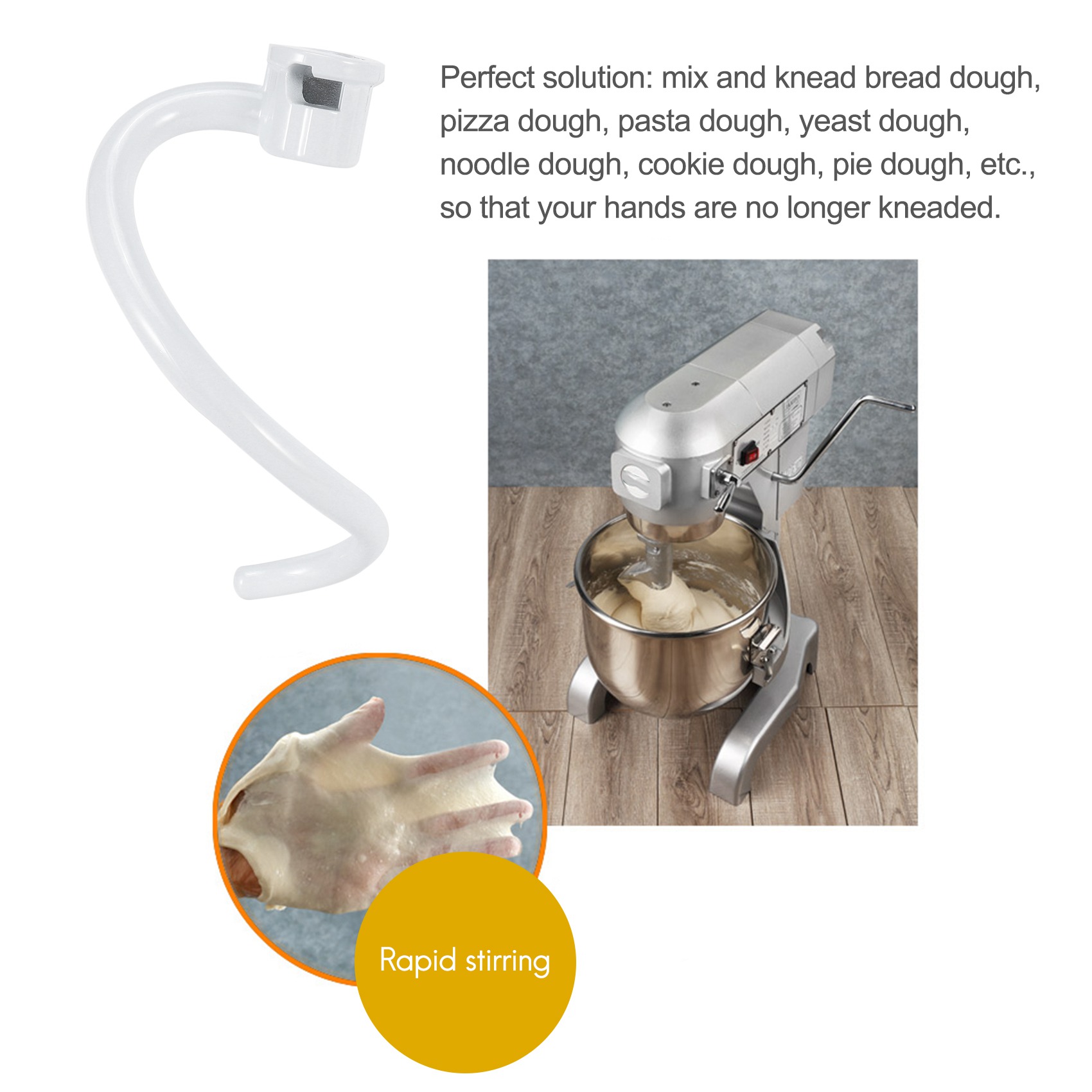 TAIGH-Spiral Dough Hook Replac - đánh giá và giá Kitchenaid Mixer Pro 600