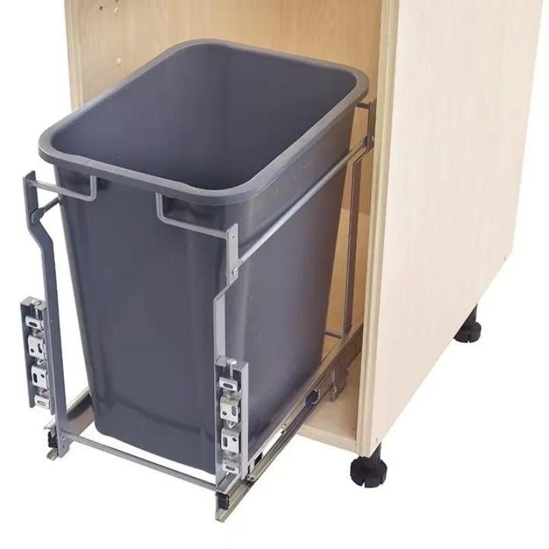 Hidden Trash Can Household Cab - đánh giá và giá Commercial Kitchen Bin