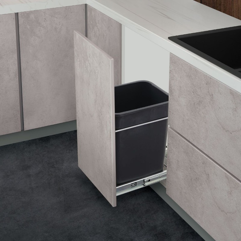Hidden Trash Can Household Cab - đánh giá và giá Commercial Kitchen Bin