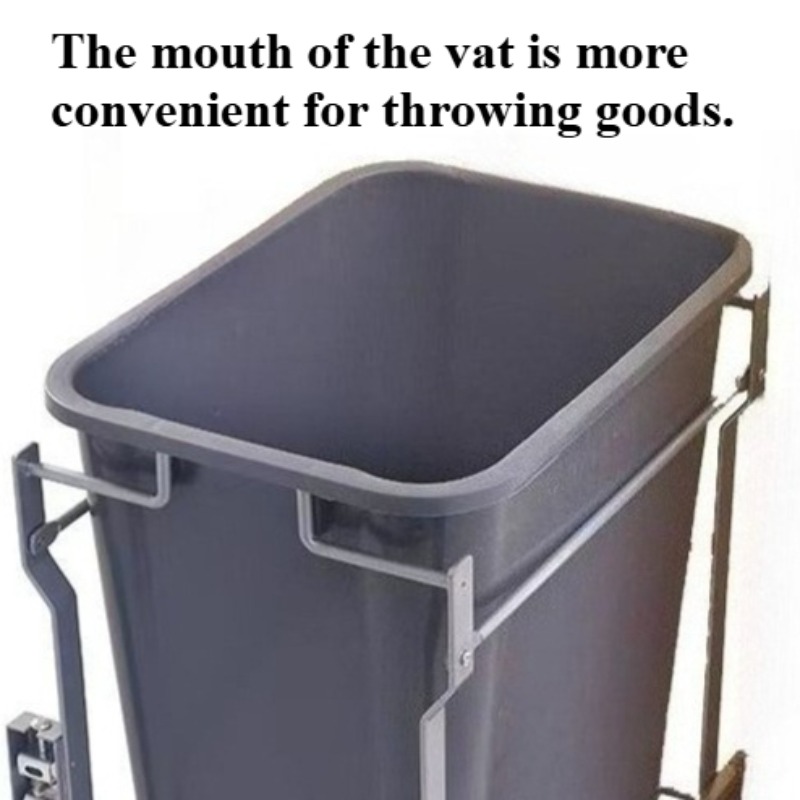 Hidden Trash Can Household Cab - đánh giá và giá Commercial Kitchen Bin