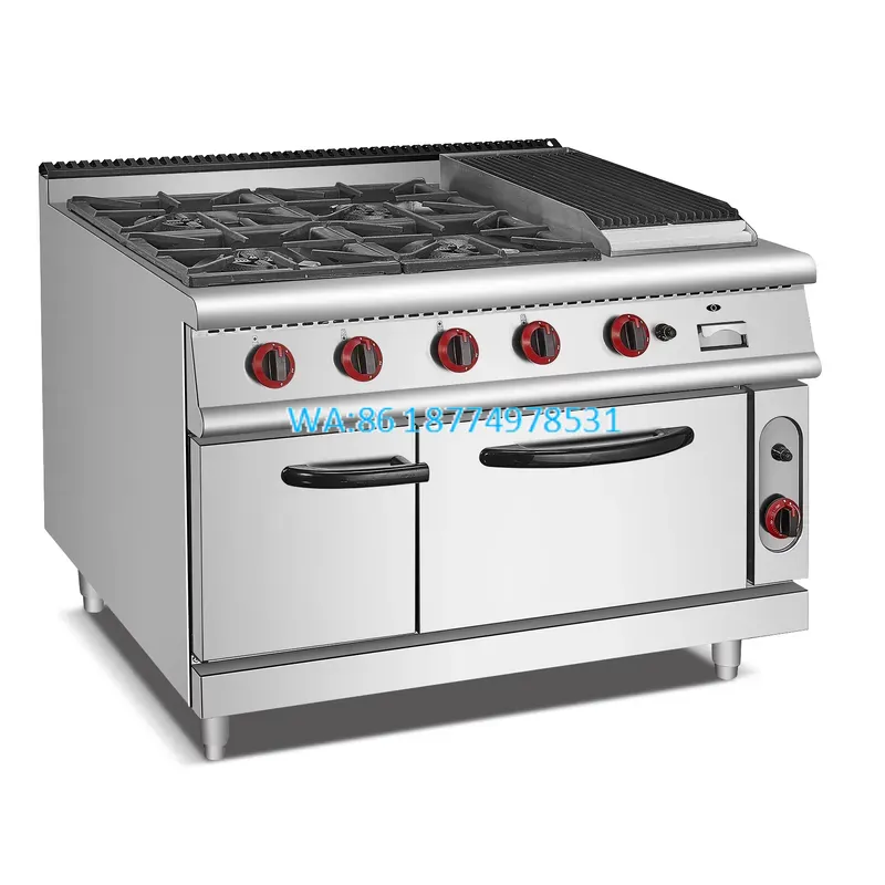 Wmwmnu Commercial 4 Burner Gas - đánh giá và giá Range Commercial Kitchen