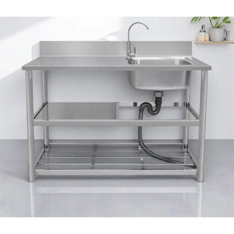 Stainless steel freestanding s - đánh giá và giá Commercial Kitchen Worktops