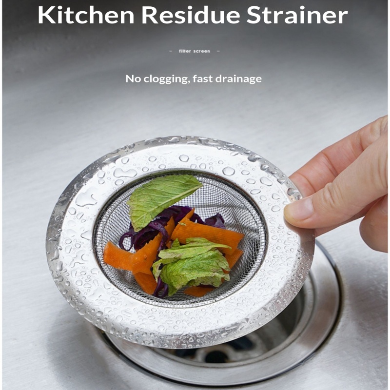 Stainless Steel Sink Strainer  - đánh giá và giá Commercial Kitchen Bin