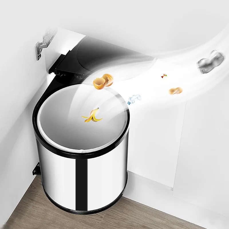 Premium Pull-Out Cabinet Trash - đánh giá và giá Commercial Kitchen Bin