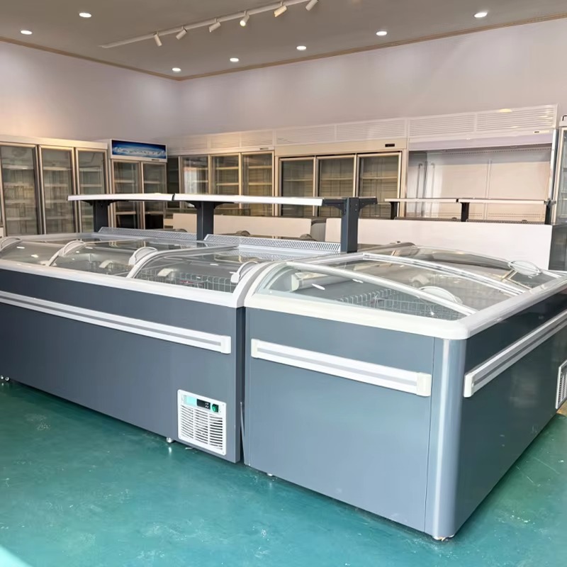 Glass Top Chest Freezer With R - đánh giá và giá Commercial Chest Freezer