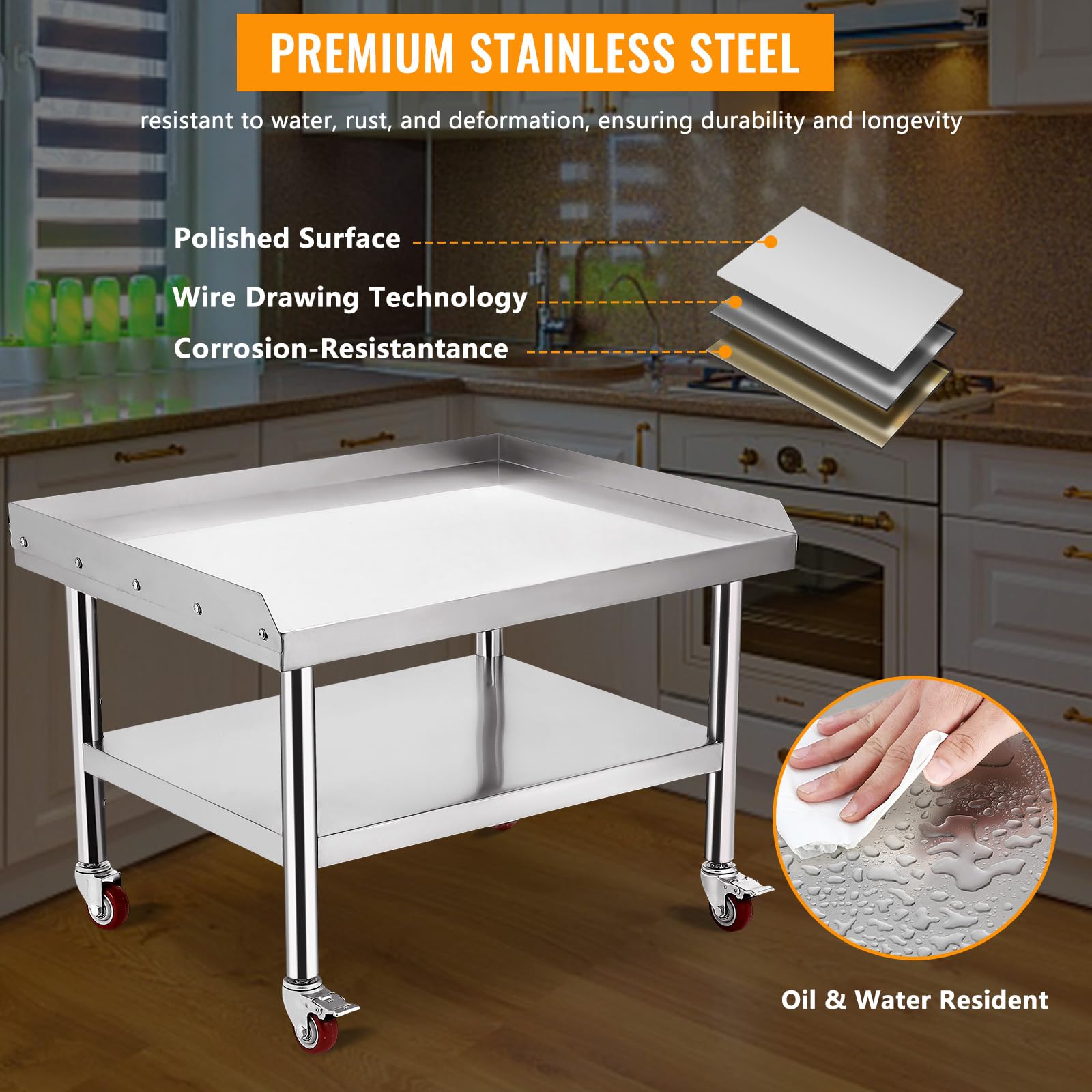 Stainless Steel Equipment Gril - đánh giá và giá Commercial Kitchen Worktops