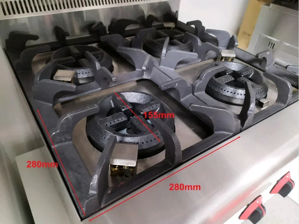 Commercial Stainless Steel Kit - đánh giá và giá Range Commercial Kitchen