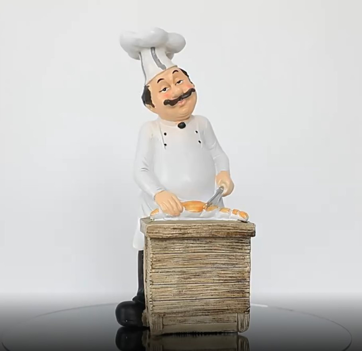 Restaurant Resin Decor - Chef  - đánh giá và giá Commercial Kitchen And Bar
