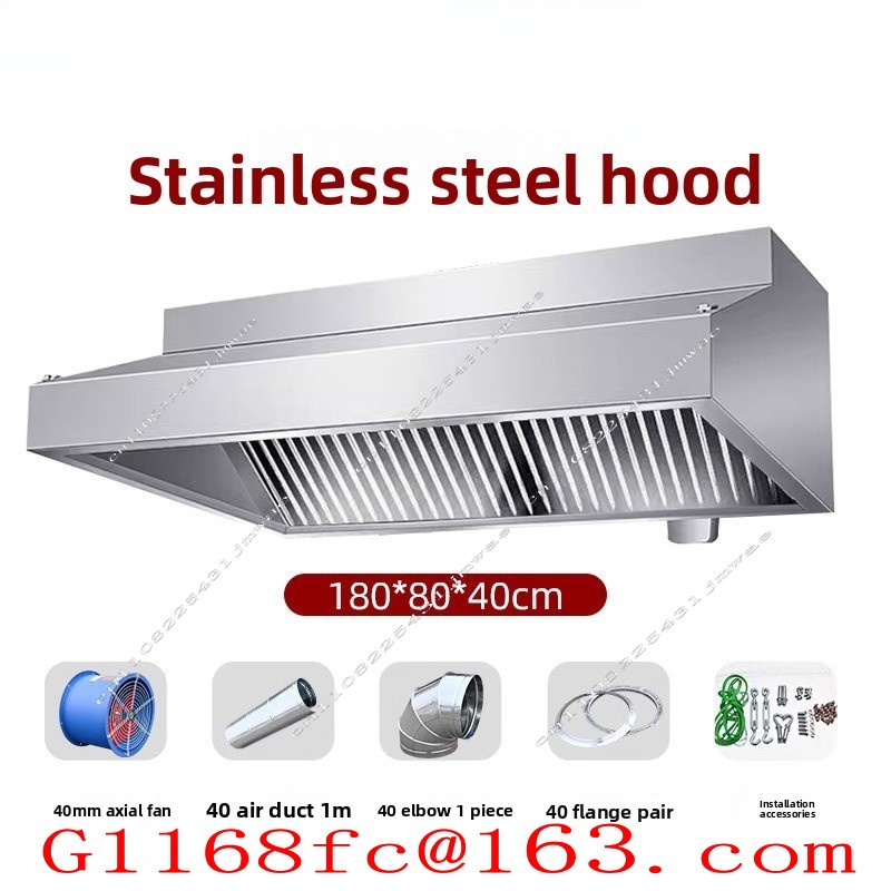 Stainless Steel Exhaust Hood f - đánh giá và giá Commercial Kitchen Hoods