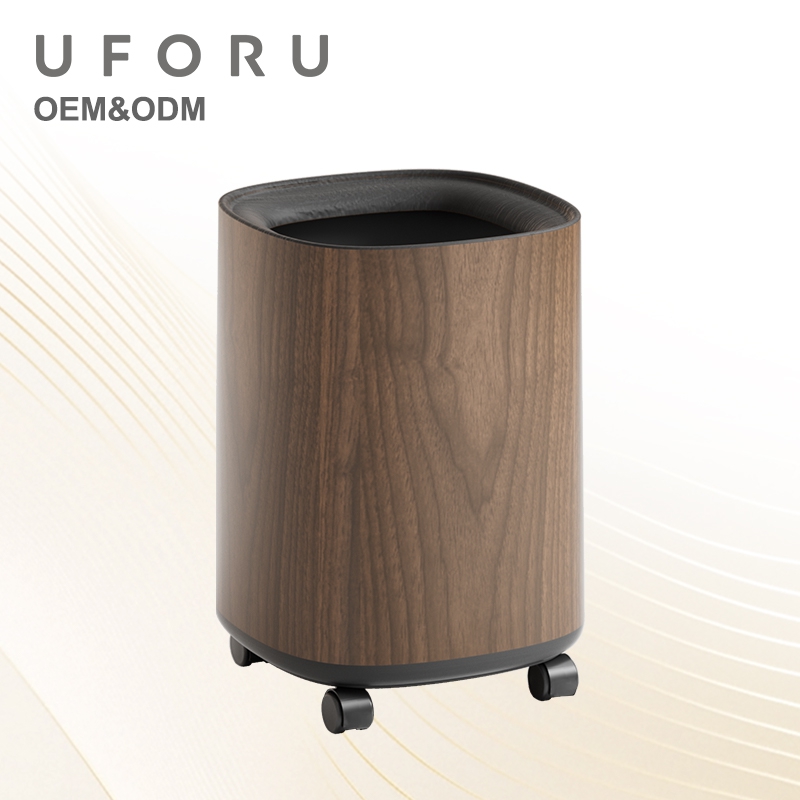 UFORU Modern Wood Grain Trash  - đánh giá và giá Commercial Kitchen Bin
